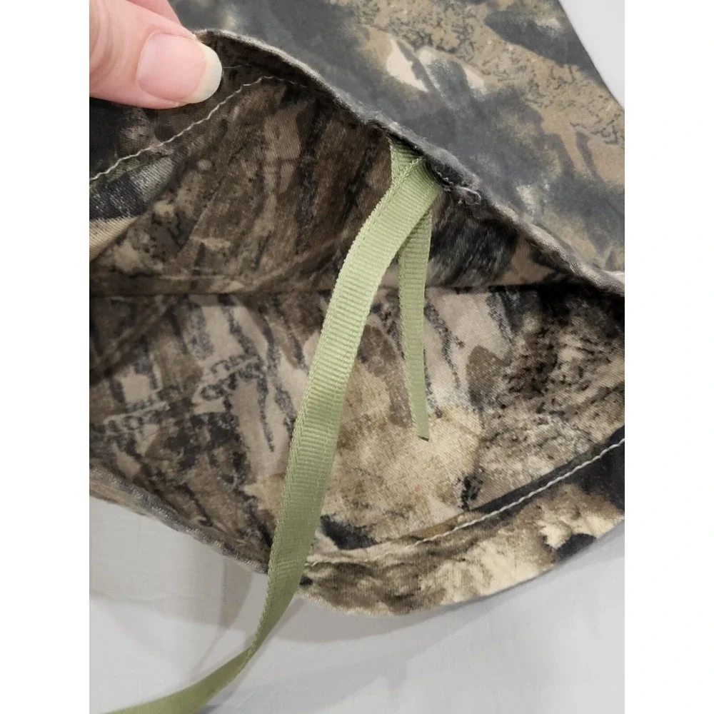 Vintage Mossy Oak Pants Men's 3XL Breakup Camo Hunting Adjustable Waist USA